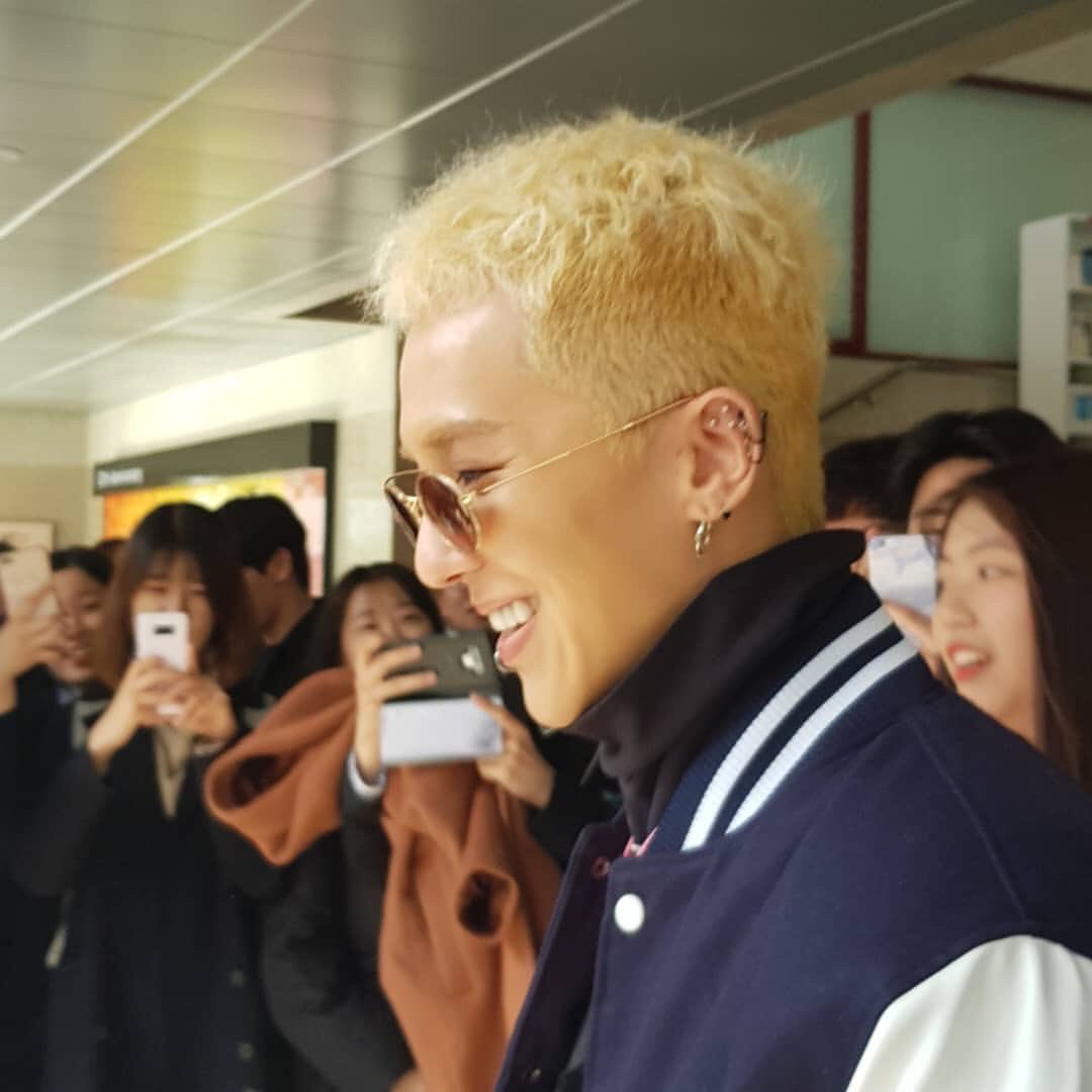 another "he glows" pics and look at his skin!