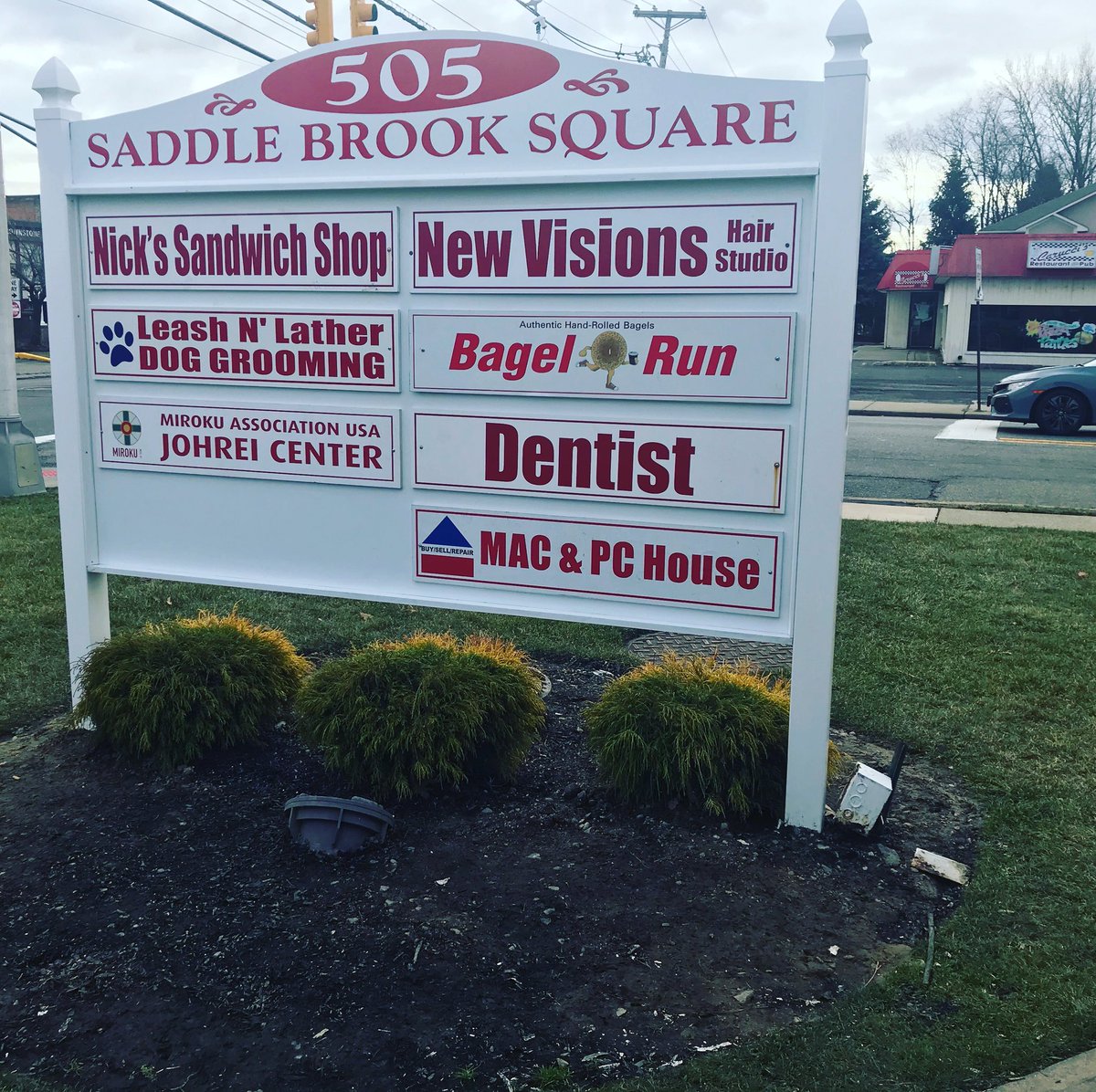 leashnlather's tweet photo. New sign for the shop https://t.co/VwpKR1Tvzr