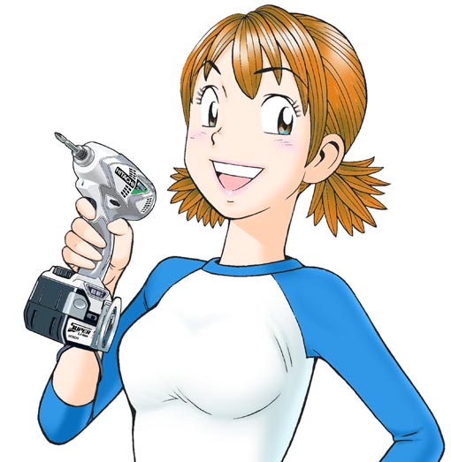 日立工機(現Hikoki)さんの依頼の日立電子パルスドライバのポスターのできるまで。
描くときにはまだ商品自体がモックアップのサンプルしかなく、途中で何度も変更があったりと大変でした。 