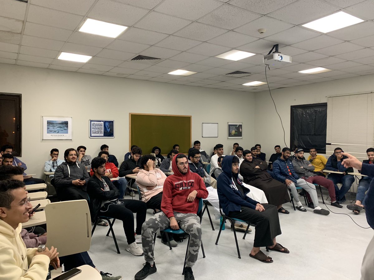 Tech_Bench's tweet image. سعيدين جدًا باللقاء المثمر بالأمس! نشكر كل من حضر، ومن لم يستطع الحضور 🙏🏼.

حضوركم وتفاعلكم هي أساس نجاح اللقاء، ونعدكم بالاستمرار بتقديم المحتوى المتميز 👍🏼.

#KFUPM #TechBench