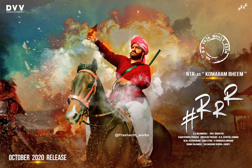 vsp_venkat's tweet photo. #RRR NTR 💪.. @tarak9999 https://t.co/aMB12dvREn