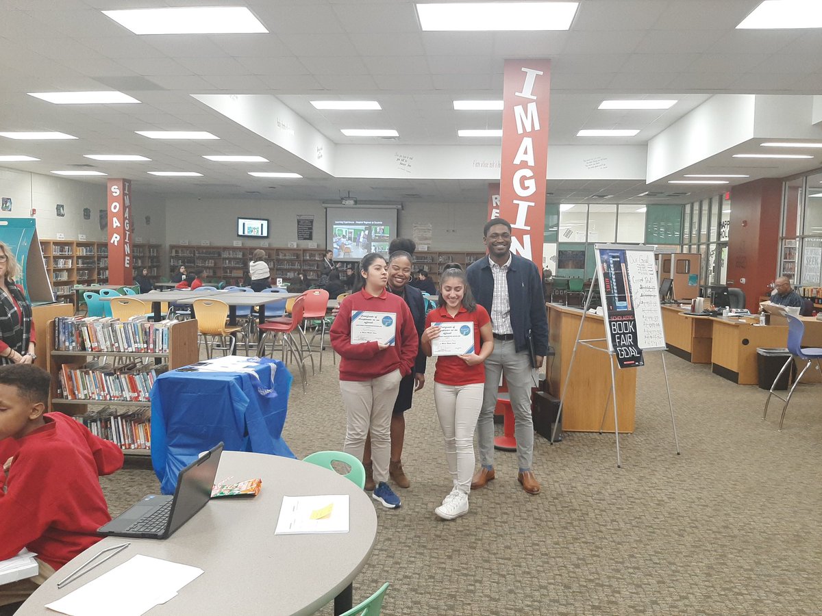 BashawnHarris's tweet photo. Wayfind Reveal happening @MonroeMS_NC! What a special day for these students! @AGHoulihan #TeamUCPS #Wayfind ! Up next @EastUnionMS_NC! https://t.co/QDzcYiUazw