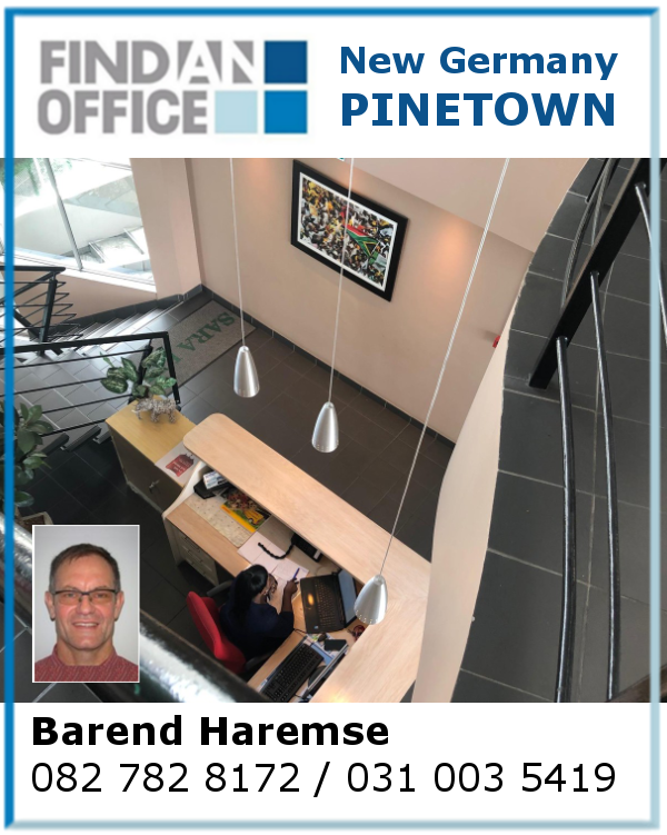 findanofficesa's tweet photo. This A-Grade office space is immediately available to rent! Visit the listing online now for more photographs and information: https://t.co/ZbeV7y93vY

#office #findanoffice #officetorent #pinetown https://t.co/m1boBCRPOo