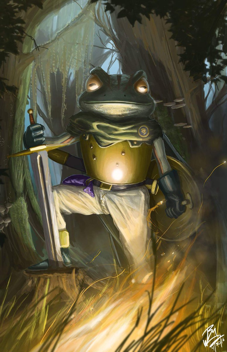 Illustratuh's tweet image. Hello I am Brett. And I am returning to art after a break! Check it out! #illustrationartists #ArtistOnTwitter #design #characterdesign