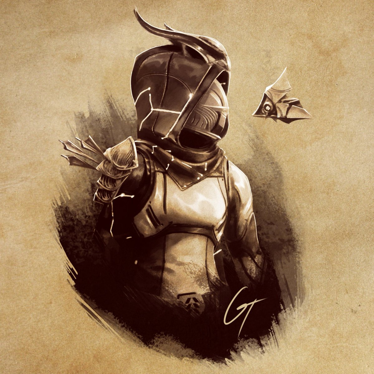 BrandonMcCamey's tweet image. I'm truly loving the opportunity of finally working with so many of you! Even if they're just small "charcoal" portraits, everyone's guardian has their own unique feel, and bringing that out is a blessing.
Keep them coming!
$30 per character :)