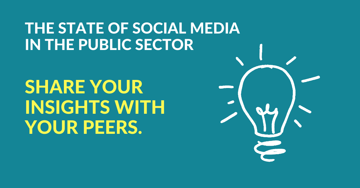 ArchiveSocial's tweet photo. Have 5 minutes to spare? Share your insights on social media in the public sector and get a sneak peek of the results before their official release! https://t.co/lLrdX2NX09 https://t.co/JHQhYVvGV4