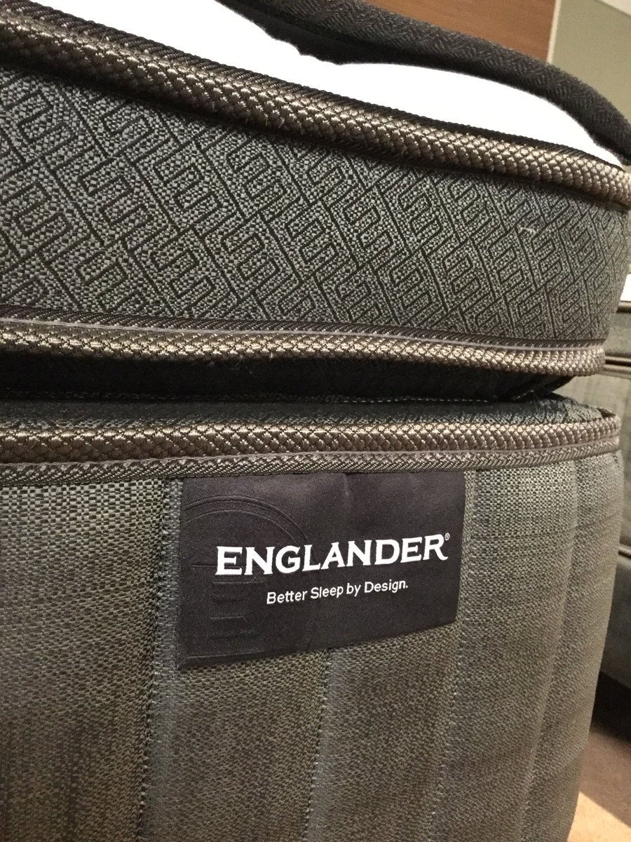 DT_Perry's tweet photo. See that “E” incorporated into the border panel? Nice touch in the new Englander national line.
@FurnitureToday @englander @LasVegasMarket https://t.co/l3fgKfB51g
