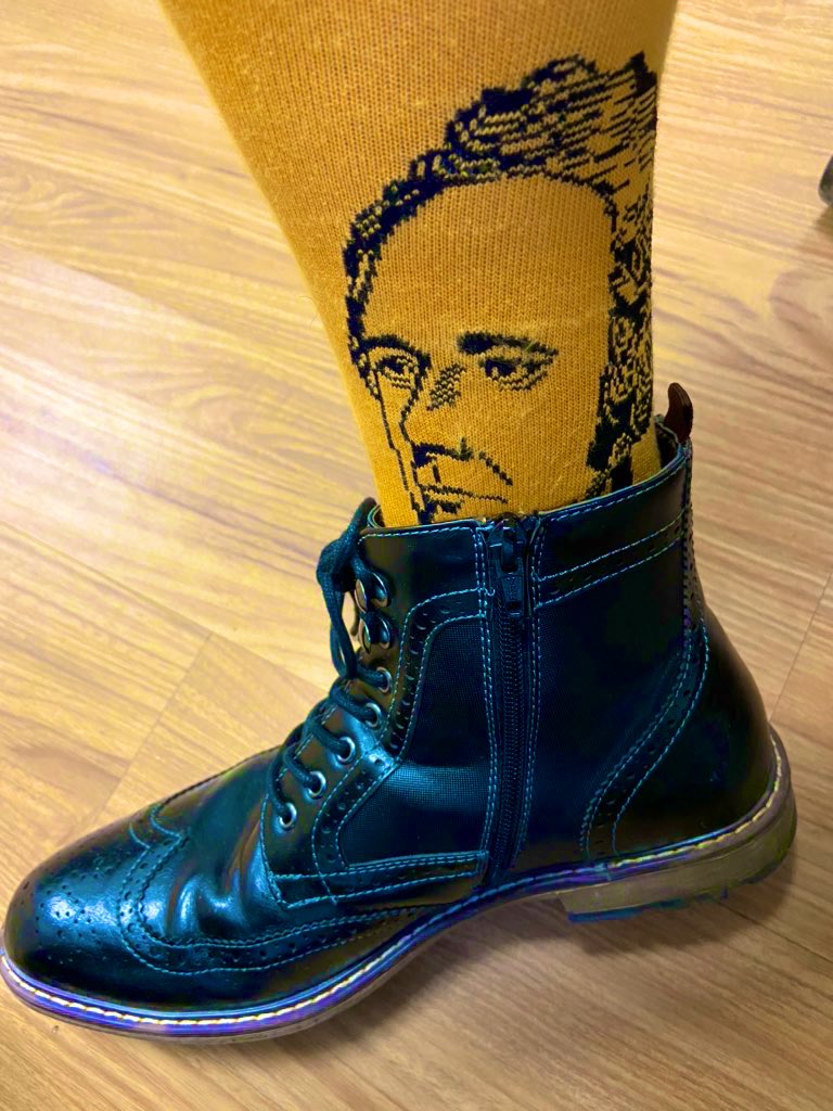 ThatCivicsGuy's tweet photo. When you live and breathe social studies. #AdotHam #dressthepart https://t.co/0dc6ygPm2h