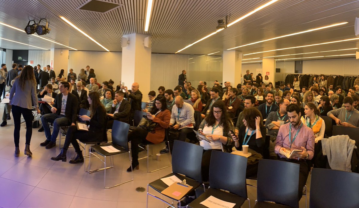 adrianafreitas's tweet photo. Full house about to start!
#Tech4Climate @aiguesbcnclient @grinyo_ecologic @familiatorres
#Tech4Health @DKVSeguros https://t.co/NsavvsiahT @Nestle_es
#Tech4Social @InnoCells Fundació Vallparadís @Mutua_Terrassa @Fundacion_ONCE
XII #S2BDemoDay @Ship2B at @MovistarCentre https://t.co/DLe3Erumg4