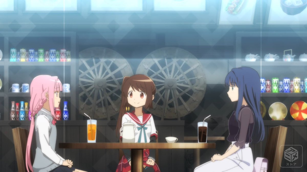 ペンギン マギアレコード 頼れる先輩登場 普通のアニメであれば安心する展開ですけど まどマギだと死亡フラグに感じてしまうのは何故でしょうか 買い物に付き合わせるやちよ 普段とのギャップ 意外と庶民派ですね 可愛すぎます