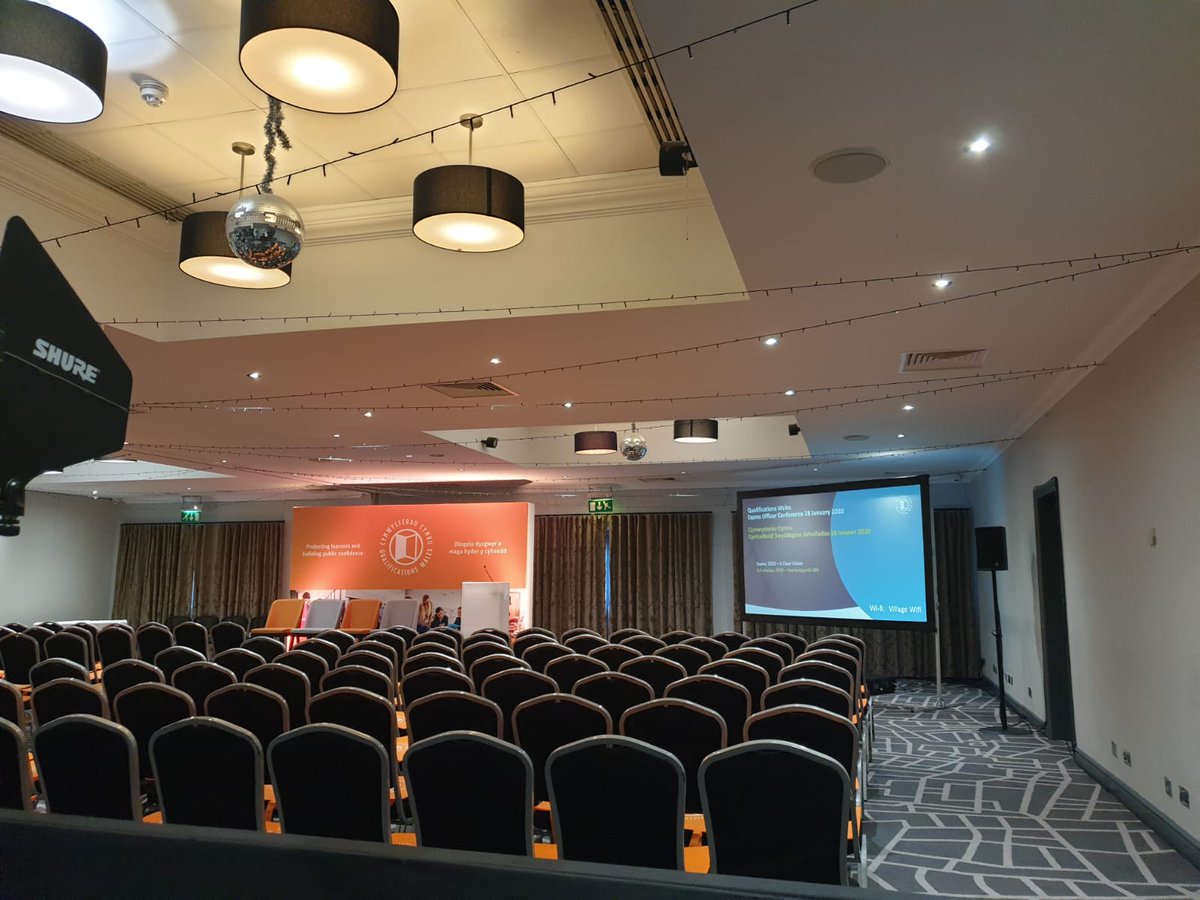 GeneroGroup's tweet photo. Aaaand that's (about to be) a wrap! Today is event 3 of 3 for the @quals_wales Awarding Bodies Forum 🙌 It's always great to listen to @wgmin_education, especially while at the lovely @Village_Hotels Cardiff 😊 #EO2020 https://t.co/iKD1HeuAz1