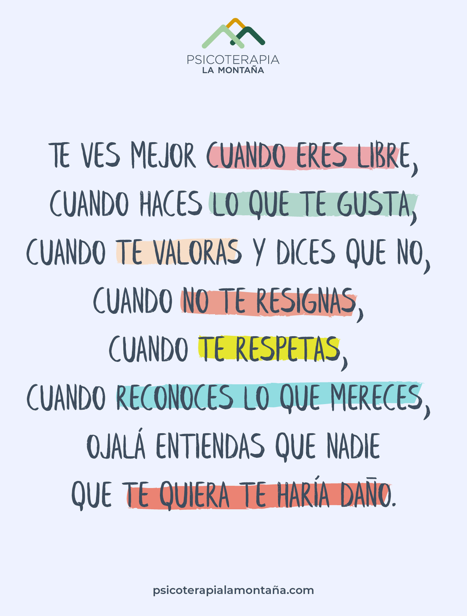Tú, y sólo tú, 🛡 eres lo más importante.