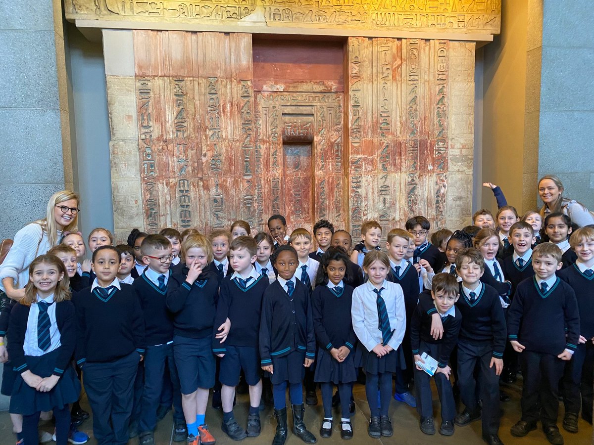 PrioryWimbledon's tweet photo. Today Year 3 went to the British Museum where we... https://t.co/PdUjHJcRYY