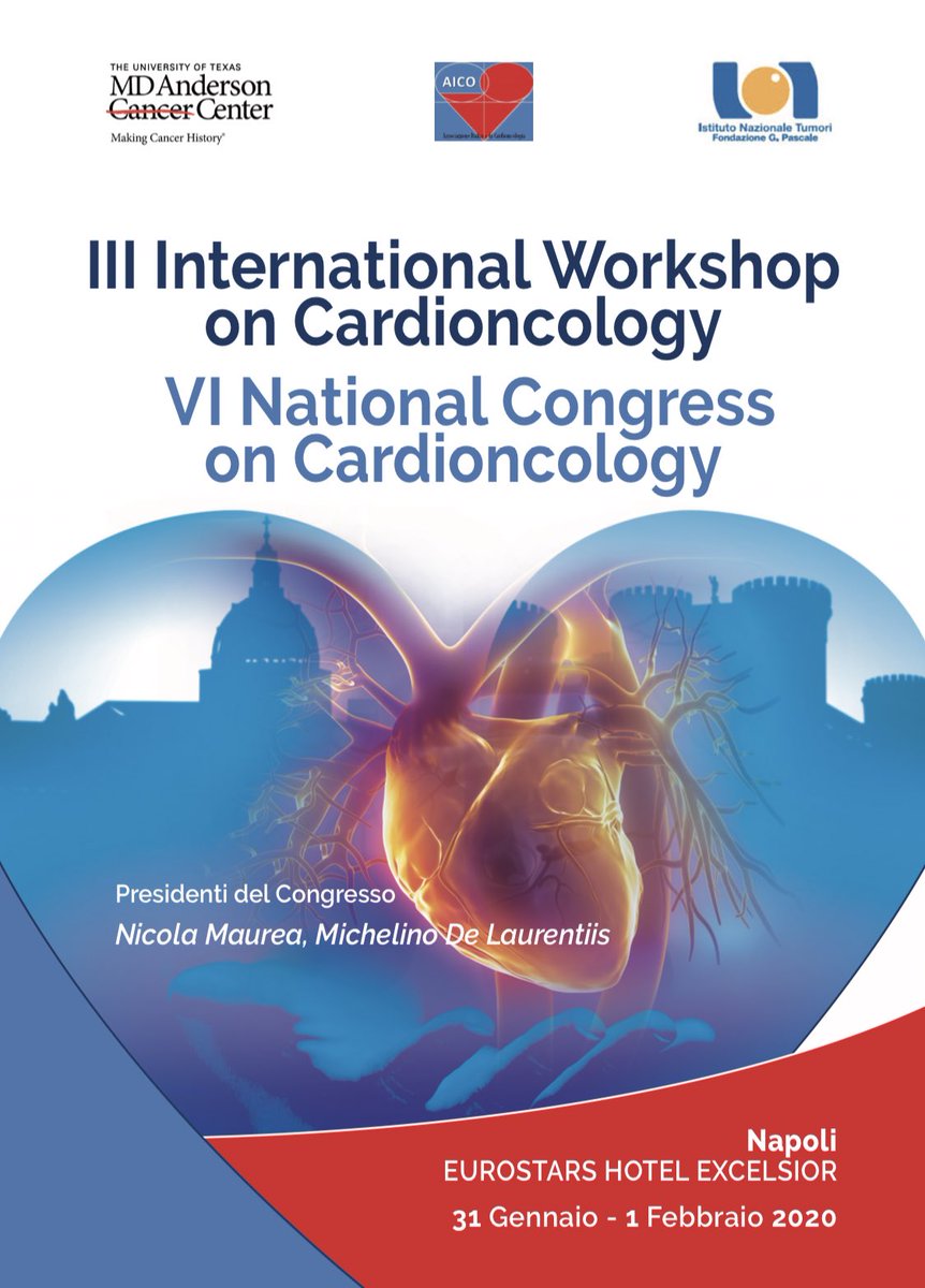 Ciao! Going to 🇮🇹 for a #CardioOnc meeting. Excited to meet our fellow Italian CardioOncologists