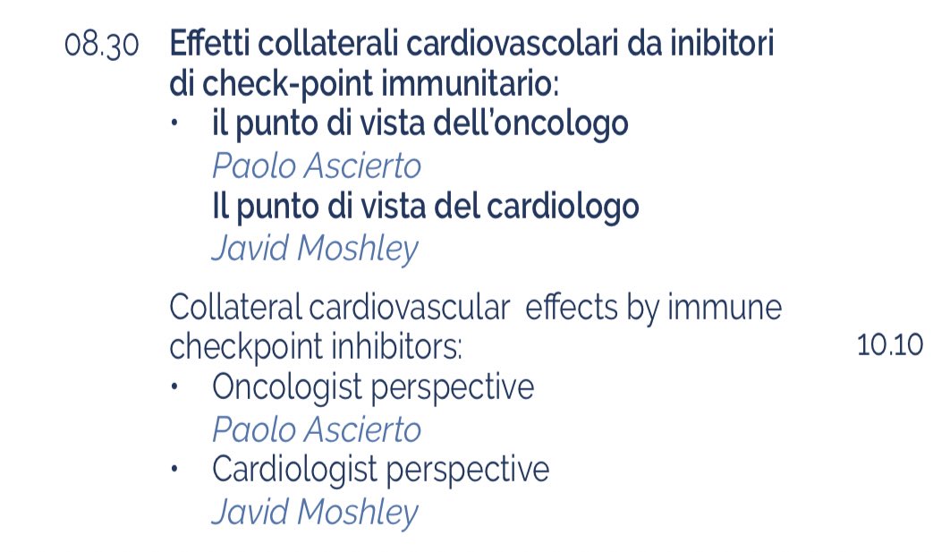 Some of our excellent faculty <a href="/EMouhayar/">Elie Mouhayar</a> <a href="/PalaskasN/">Nicolas Palaskas, MD</a> will be there representing with me <a href="/MDAndersonNews/">MD Anderson Cancer Center</a> &amp; my good friend <a href="/CardioOncology/">Javid Moslehi</a> will be there.