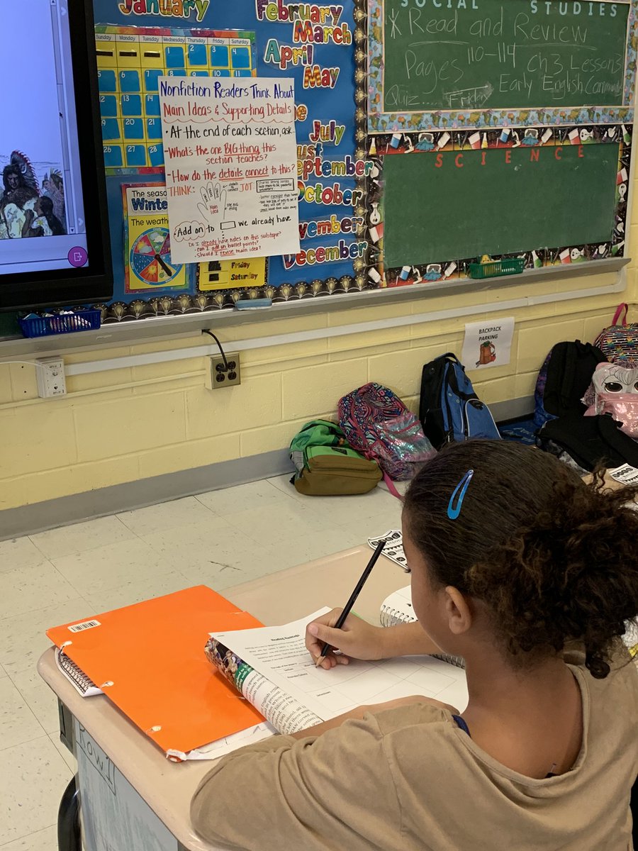 Ss in Mr Aspinwall's 3rd grade class are writing the main idea, details and headinghashtags.#Jamestown #Roanoke#13colonies#fellowship <a href="/ClearyLPS/">Denise Cleary</a> @LindenSchoolsNJ <a href="/LINDENnjES4/">LINDENnjES4</a> <a href="/suzanne_olivero/">Suzanne Olivero, Ed.D</a> <a href="/jensmithELA/">Jennifer Smith</a>