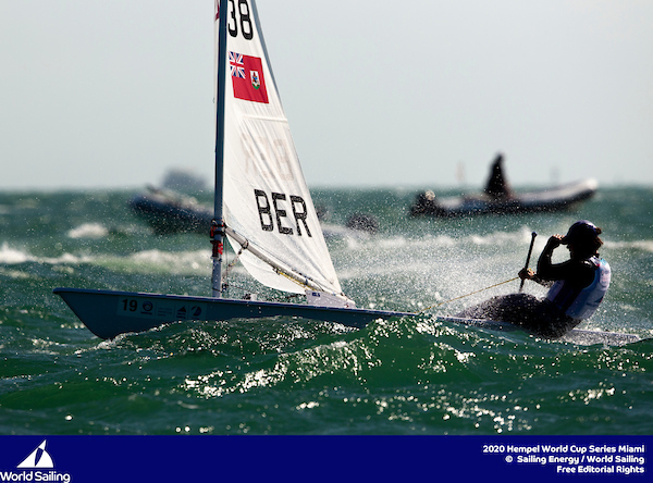 discoverbermuda's tweet photo. Photos: Bermuda Sailors In World Series In Miami - Bernews https://t.co/iM9TpvdlbX https://t.co/aO6jcvclSh