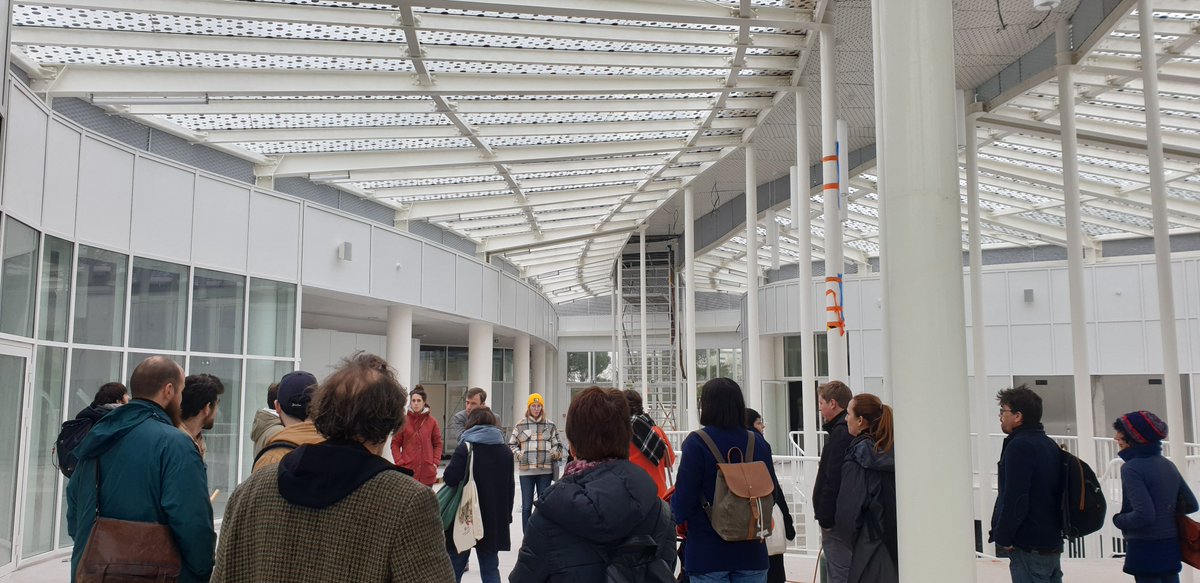 Crous_Bordeaux's tweet photo. Réunion plénière ce matin à la Mac 2 en compagnie des partenaires du festival régional de rentrée des campus #Campulsations, afin de réaliser un bilan de la 12ème édition et parler des perspectives 2020 ! Puis visite de l'(S)pace' Campus, 3 500m² au service des étudiant.e.s! https://t.co/HE922rFqoY