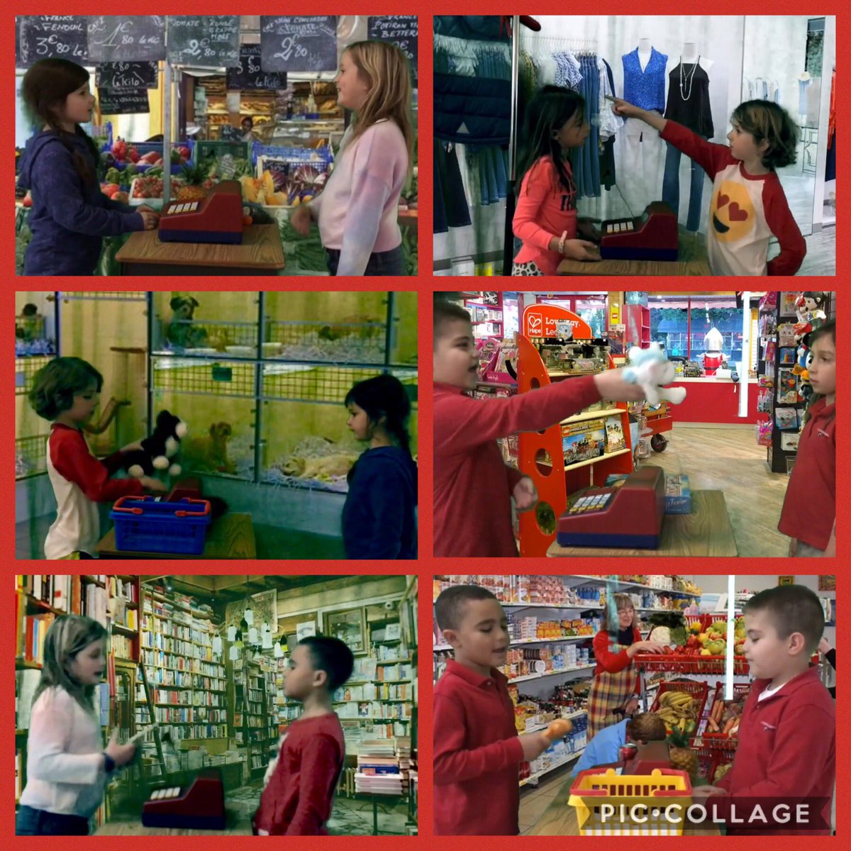 2nd graders recycled acquired vocabulary when performing shopping experiences!#CongressionalSchool #langchat #greenscreen App #ProjectBasedLearning #AATFrench Enjoy a sample!youtu.be/W_tfCR128Gw