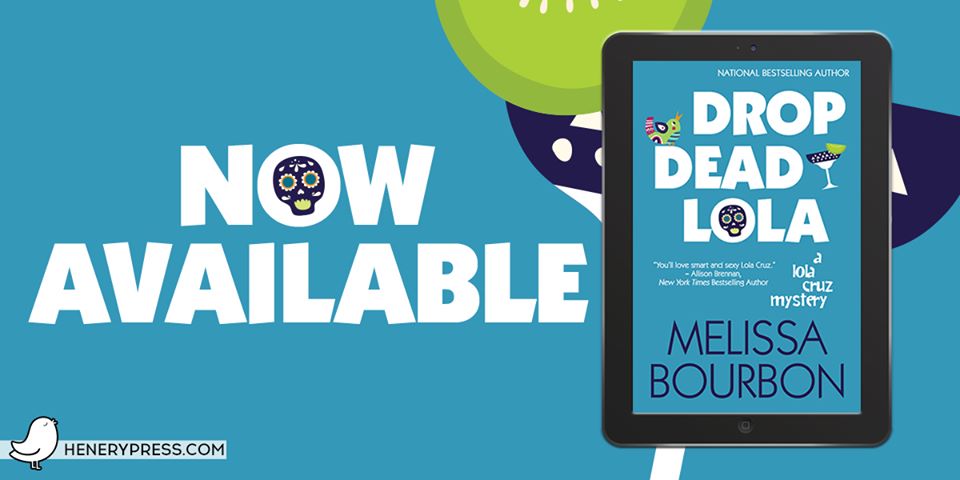 Treat yourself to a little Lola! We're thrilled to announce <a href="/MBourbonWArcher/">MelissaBourbon/WinnieArcher</a>'s DROP DEAD LOLA makes its debut today! Grab book five in the Lola Cruz Mystery series: henery.press/dropdead

#bookbirthday #newrelease #cozy