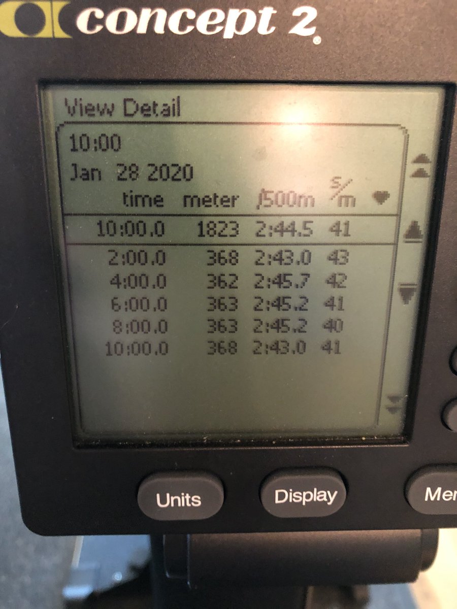 activehandsco's tweet photo. #SciSki #WheelchairFitness Todayโs #skierg 10min challenge. I did a really good warm up this time and tried to get a tiny bit extra using my wrist at the end of each push. Level 10 resistance, 1823m. Very pleased. @RSTrust @Hambofoundation @activehandsco @Gym_Possible https://t.co/xBzL2buGHa