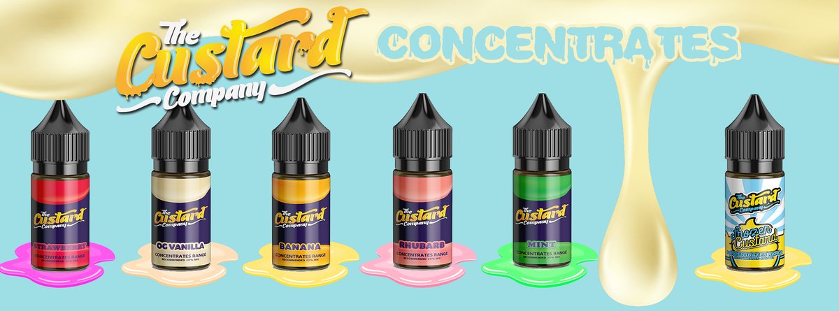 Custard Company CONCENTRATES have landed!!
