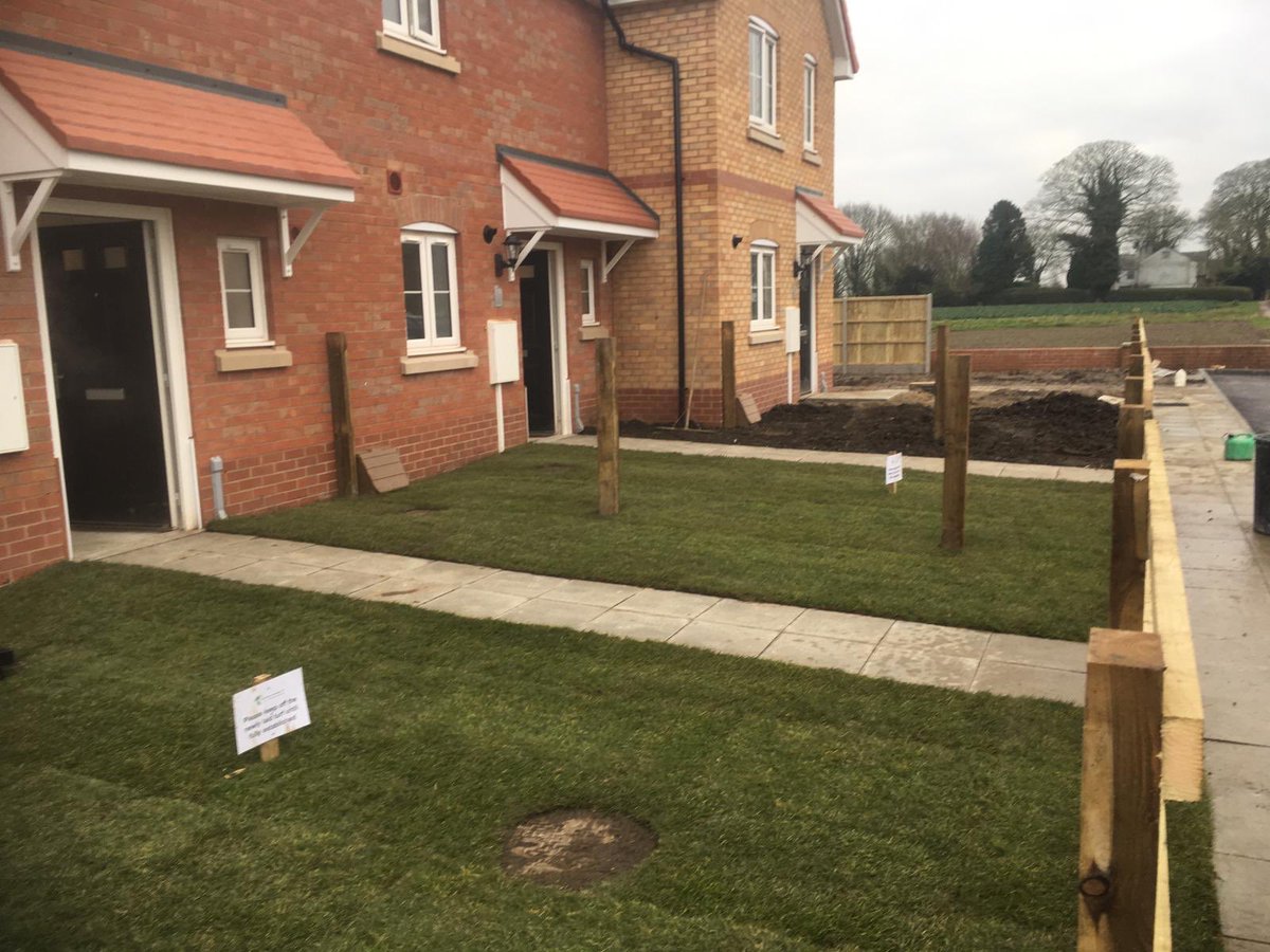 wllandscapes's tweet photo. #Landscaping scheme installation to a residential development in #Butterwick near #Boston by @Geda_Const 🌿 https://t.co/DTkby2uUrI