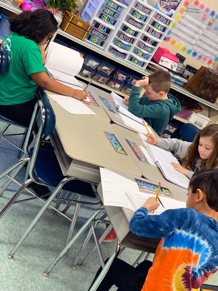 MsScarnati's tweet photo. We are in the zone- the writing zone today!! ❗️❗️Watch out ❗️❗️Informational Writing pieces coming your way from these amazing 3rd grade authors! #Research #ExtremeWeather #WritingWorkshop #ThesisStatements 🌪💦🌊❄️✏️📝 @CatenaColts https://t.co/i7rXED221w