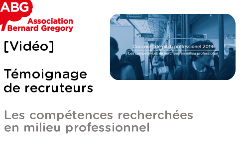 ABG_Asso's tweet photo. Le jury de cadres en entreprise de notre dernier concours de pitch pro #CPP19 a répondu à nos questions autour de la notion de #compétences. 
Découvrez cette vidéo @ABG_Asso [sous-titrée en 🇫🇷 et 🇬🇧] https://t.co/IKRPnoE0Tn #recrutement #évolution_pro #formation #doctorale https://t.co/G5dWYZTDQ8