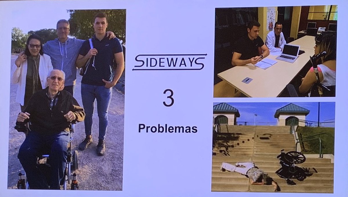 adrianafreitas's tweet photo. TheSidewaysProject (Madrid)
@SidewaysProject To change mobility needs. We're making the world's first autonomous wheelchair with AI and Sideways 360º technology.
#Tech4Social @InnoCells Fundació Vallparadís @Mutua_Terrassa @Fundacion_ONCE
XII #S2BDemoDay @Ship2B @MovistarCentre https://t.co/G2FPiVpHkg