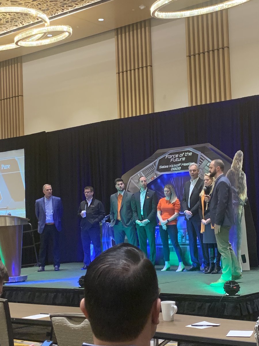 sscheitel's tweet photo. ⁦@CoreBTS⁩ ⁦@CoreBTSLI⁩ ⁦@PureStorage⁩ Proud to have Pure Storage presenting at the Core BTS FY2020 Sales KickOff event in Maryland MGM National Harbor Hotel &amp; Casino #SKO #PureStorage #bettertogether https://t.co/9afhRV7zUQ