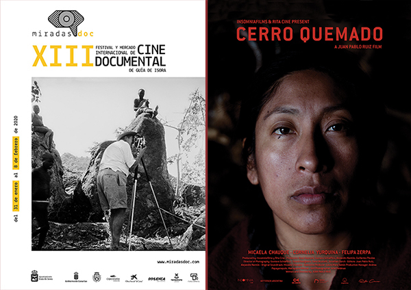 Felices de ser parte de la excelente programación de <a href="/MiradasDoc/">MiradasDoc ESP</a> !!
Cerro Quemado
Competencia Internacional Opera Prima.