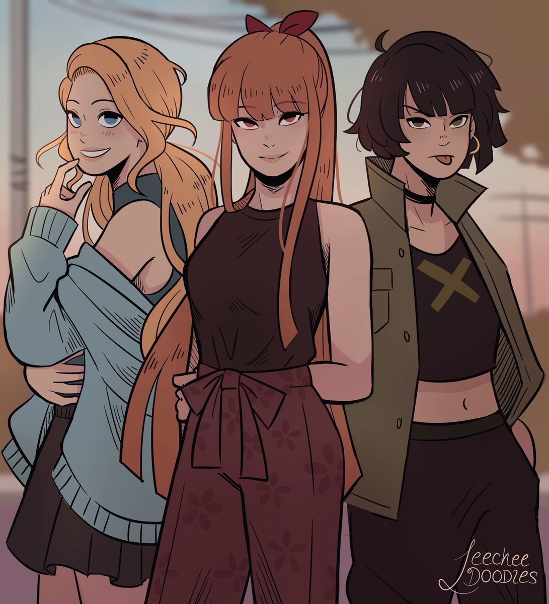 Speakin' of glow ups. [#PPG. | leecheedoodles'. ] ―;