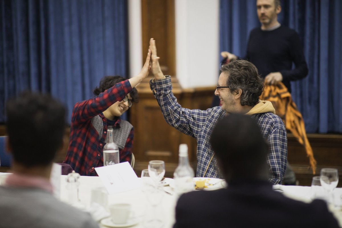 Thanks <a href="/JamieCattoLive/">Jamie Catto Live</a> for a thoroughly thought-provoking talk on Friday. Consider our world view challenged and our authentic selves embraced! christs-hospital.org.uk/ex-band-member…