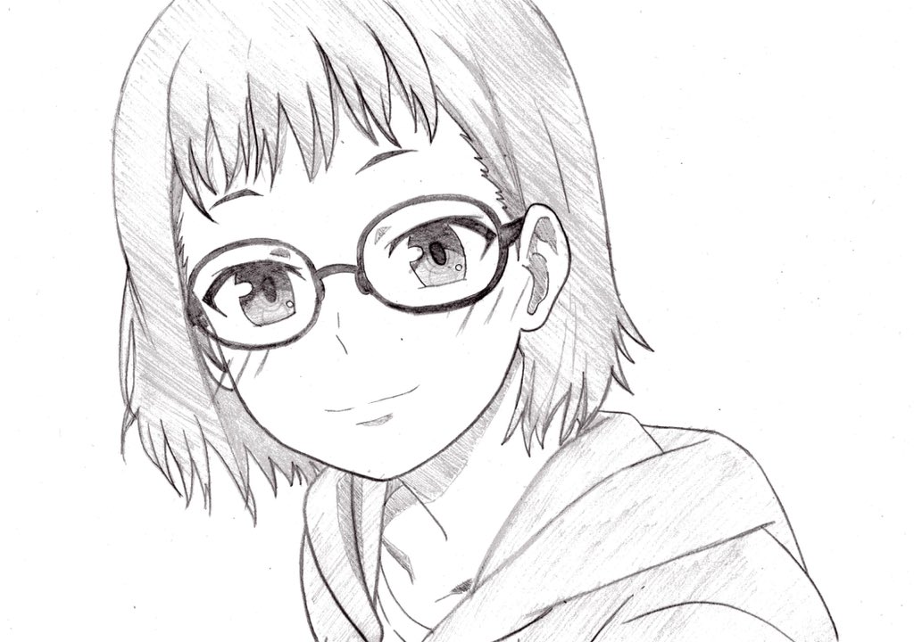 コウダテルカズ Vaper 井口さん 落書き アナログ絵 Shirobako 井口祐未