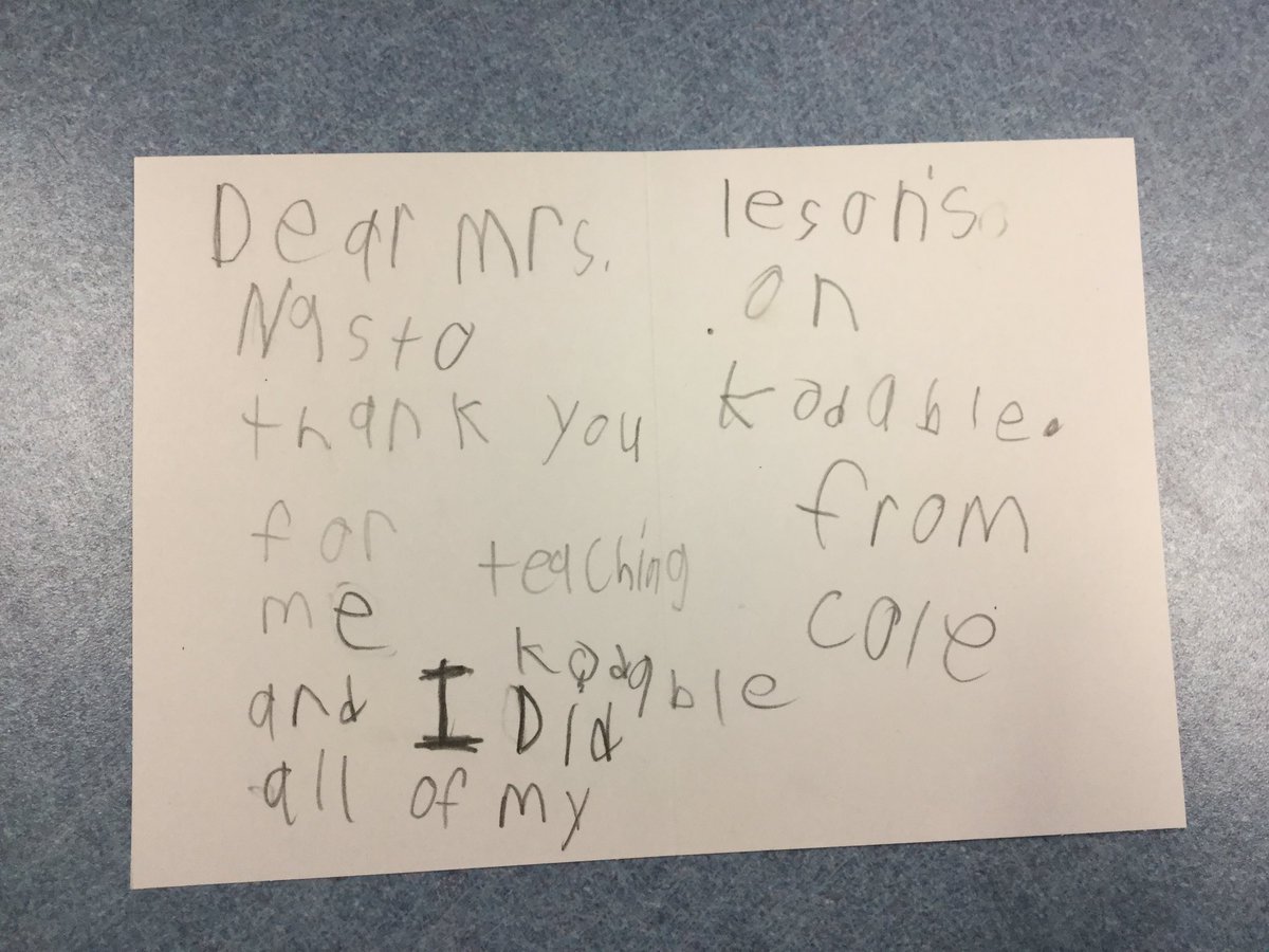 ChitchatNasto's tweet photo. #BCScomputerScience Feedback from students on coding with #Kodable building coding skills for life with Mrs. NASTO! #ComputerScience3rdGrade #BcsLionsPride #MrsNasto.Com #LionsBCS #ComputerScience #Kodable1stGrade https://t.co/4TlNml9D8p