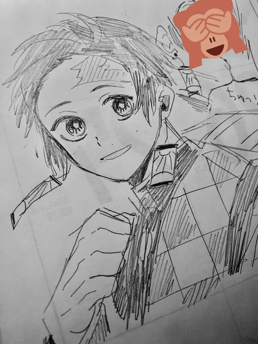 らくがき炭 
