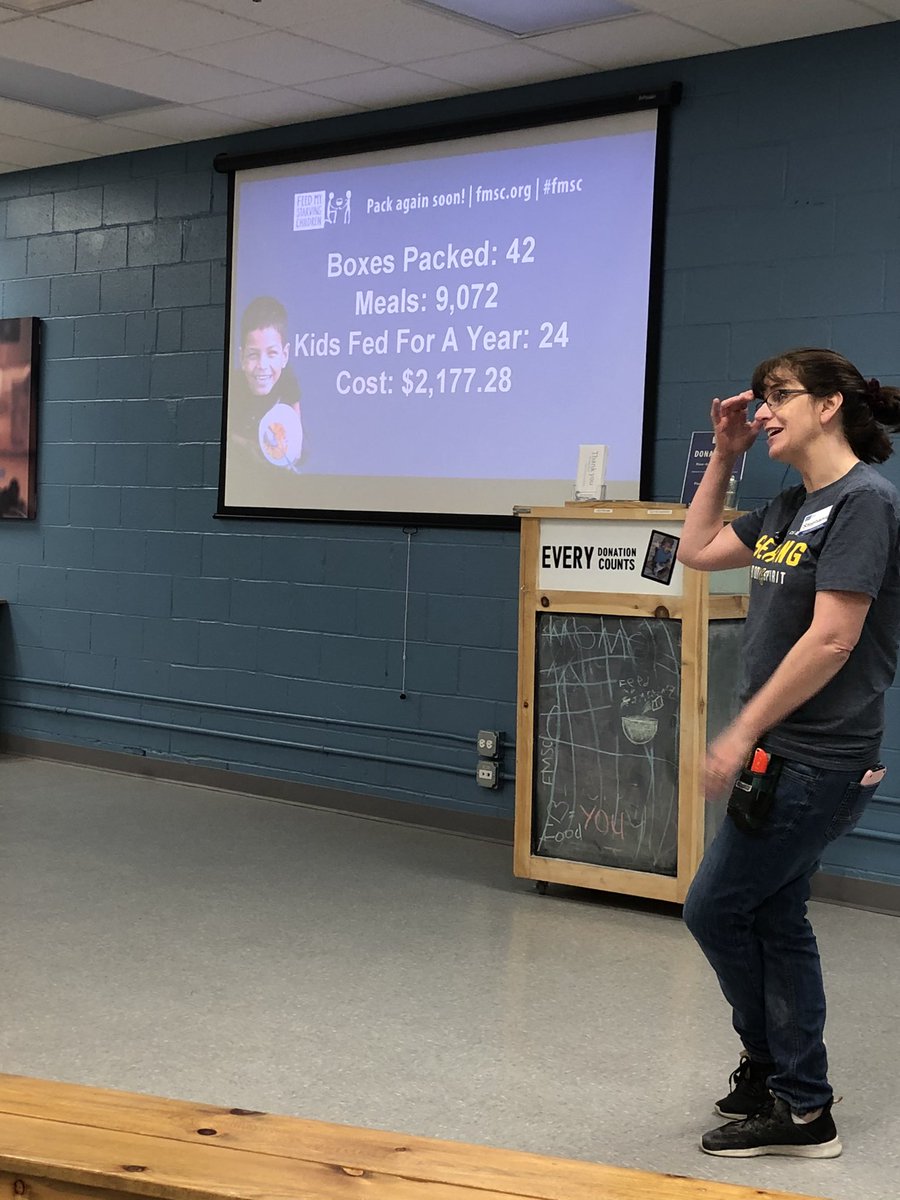 Awesome night at Feed My Starving Children for the LHS debate team!