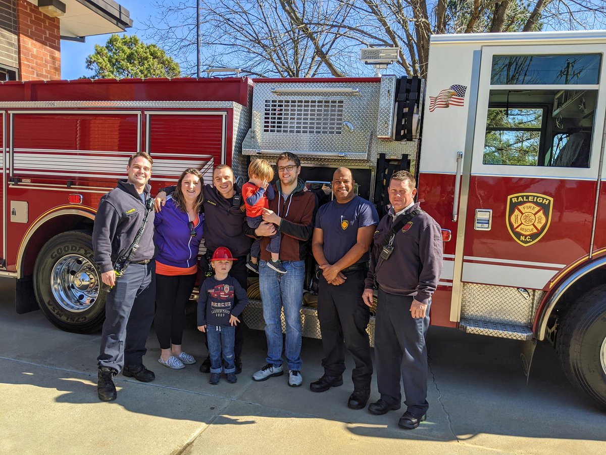 RaleighGov's tweet image. "We are eternally grateful for these firefighters going way above and beyond to care for our family." - Erica Prentice of #Raleigh. 

Read how this young family's scary evening was expertly managed by Raleigh's first responders. 

📰 bit.ly/37Dkx4Y