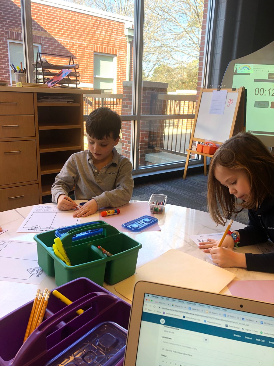 shelleysearcy18's tweet photo. @treyboden @addydevore  Love hearing affirming language from our kinders, “We can all solve it a different way.” #mvpschool #learningwalk https://t.co/V9IvAa1Clx