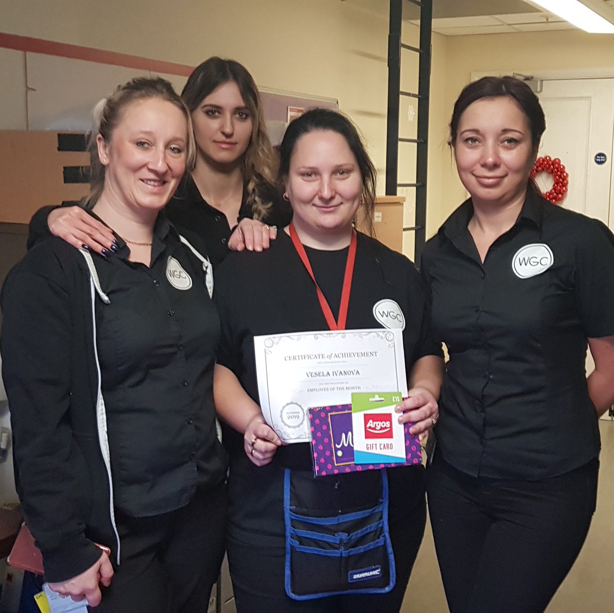 MartinBirchCEO's tweet photo. Well done to Vesela Ivanova at Marriott Huntingdon for being awarded a certificate of Employee of the Month! Fantastic achievement Vesela, thank you for your hard work!

#Housekeeping #Hotels #OneBestWay #WGC #Team #LoveToClean  #HotelHousekeeping https://t.co/HAZlmleO34