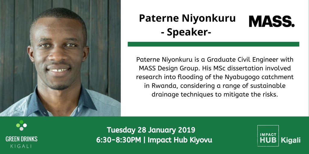 <a href="/GreenDrinksKGL/">Green Drinks Kigali</a> <a href="/ImpactHubKigali/">Impact Hub Kigali</a> <a href="/FTetero/">François Tetero</a> @MASSDesignLab <a href="/ckarangwa30/">Charles K.</a> <a href="/timmogaasbeek/">timmo gaasbeek</a> @info_rwfa <a href="/CityofKigali/">City of Kigali</a> Paterne Niyonkuru - Civil Engineer, @MASSDesignLab