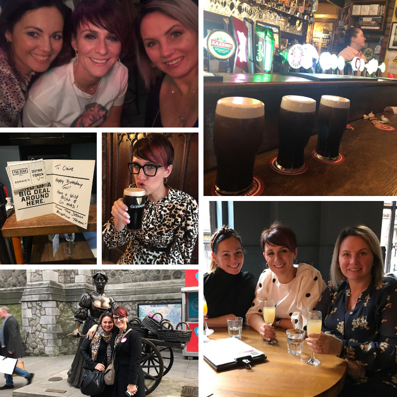 Clairehex's tweet photo. Last of the 40th celebrations, a weekend in Dublin with my girls, no longer am I a Guinness Virgin!!!

#whenindublin #guinness #40isthenew30 https://t.co/HEo7UfOrNe