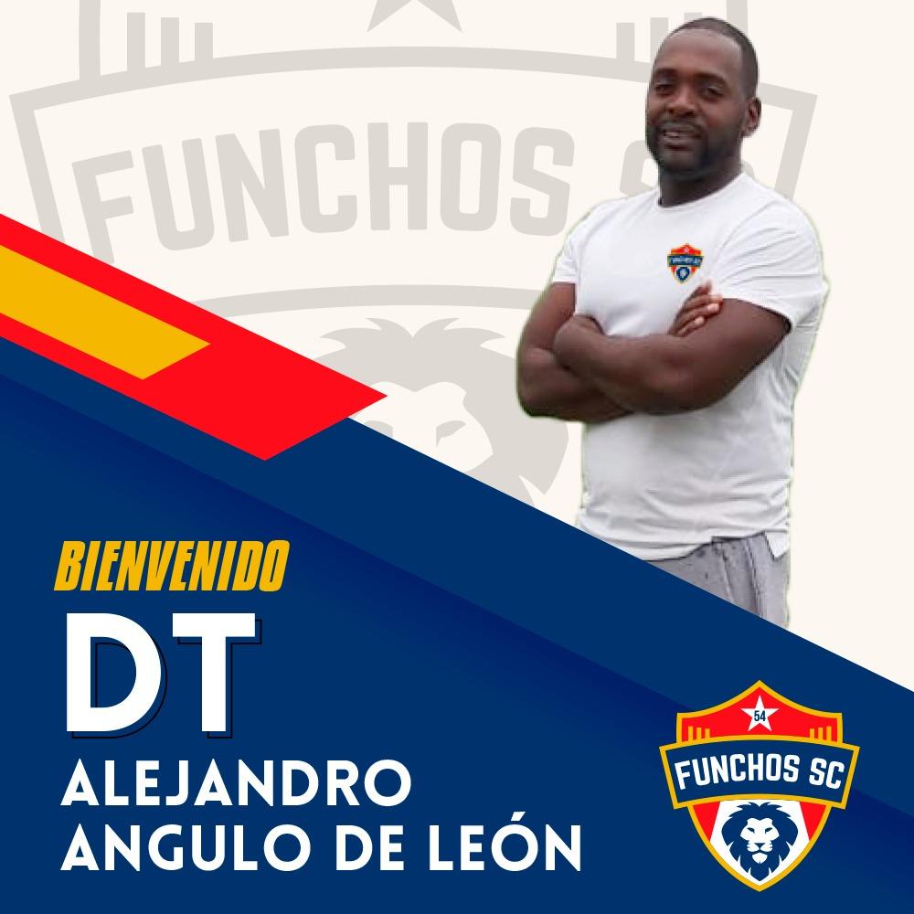 FUNCHOS SC, da la Bienvenida al Prof. Alejandro Angulo, quien nos guiará esta campaña 2020. Viene con todas ganas de ponerse al mando y empezar este nuevo Reto. Su planificación será acorde a las necesidades del Club para cumplir con el Objetivo Final.
#YoSoyFunchos