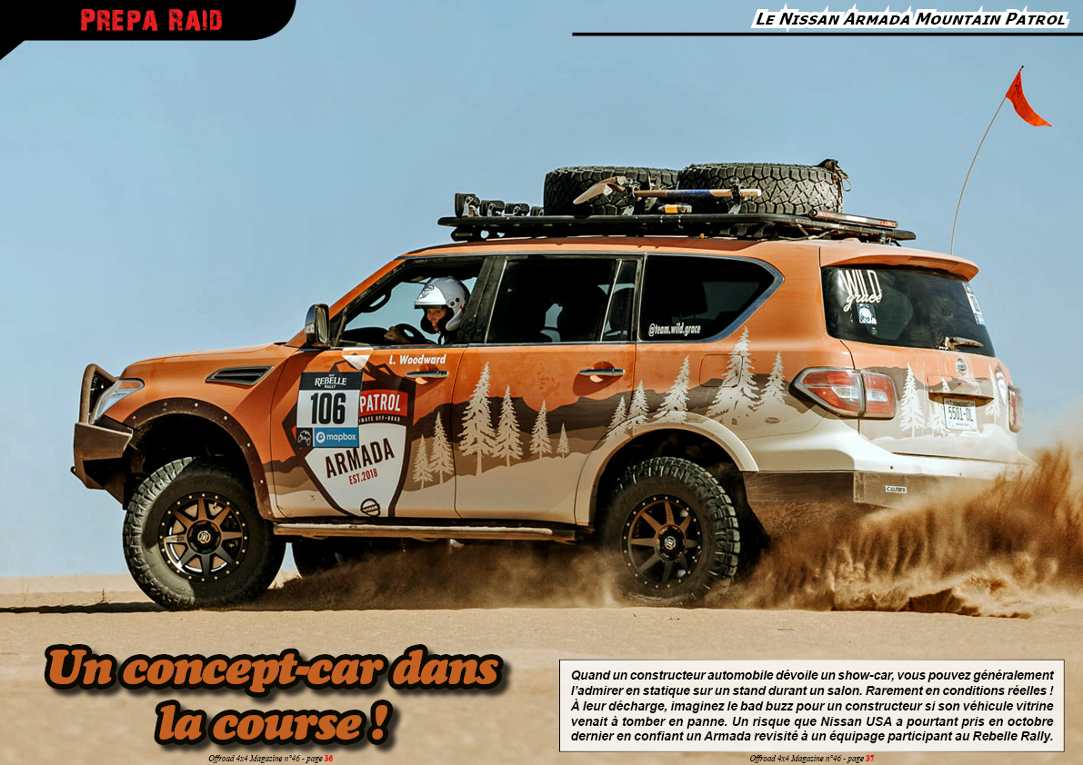 offroad4x4mag's tweet photo. Retrouvez le Nissan Armada Mountain Patrol dans le numéro 46 d'Offroad 4x4 Magazine.

➡️ Disponible UNIQUEMENT sur https://t.co/8NwefAoYNp

#4x4 #offroad #4wd #offroad4x4mag #offroadmag https://t.co/sBDUwexVO7