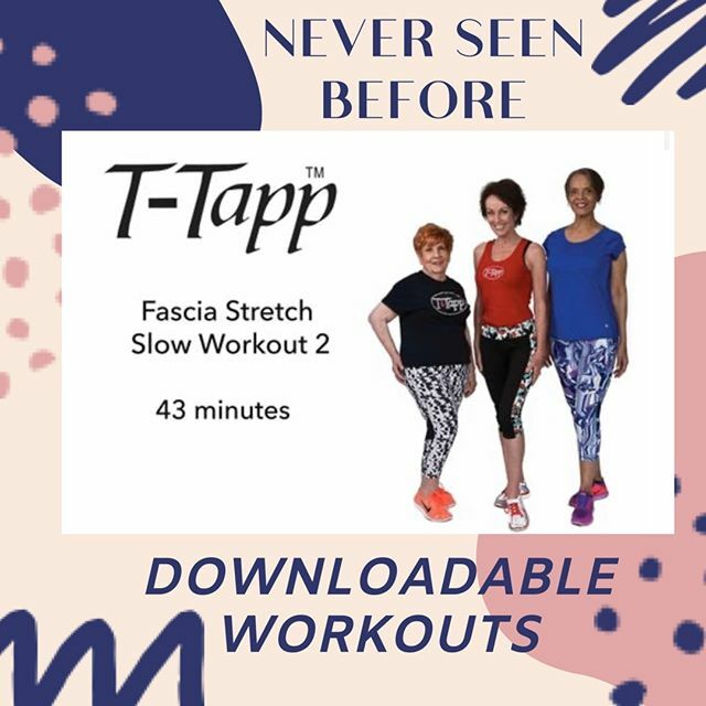 TTappInc's tweet photo. If you are looking for a great workout that is a combination of Basic Workout Slow and the new Fascia Stretch Cardio workout, Fascia Stretch Slow #2 is the workout for you!!💪🔥⠀
⠀
It includes a great arm series that is aimed at tightening up batwing a… https://t.co/HwlibRAWgW https://t.co/DHshOnFQGv