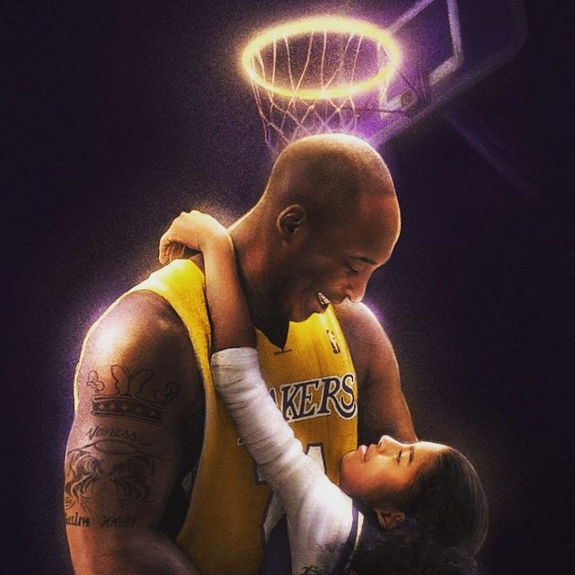 Rest in Peace Kobe and Gigi.. the world now looks forward to the blessings you'll send from above. #ripkobe #mambaforever