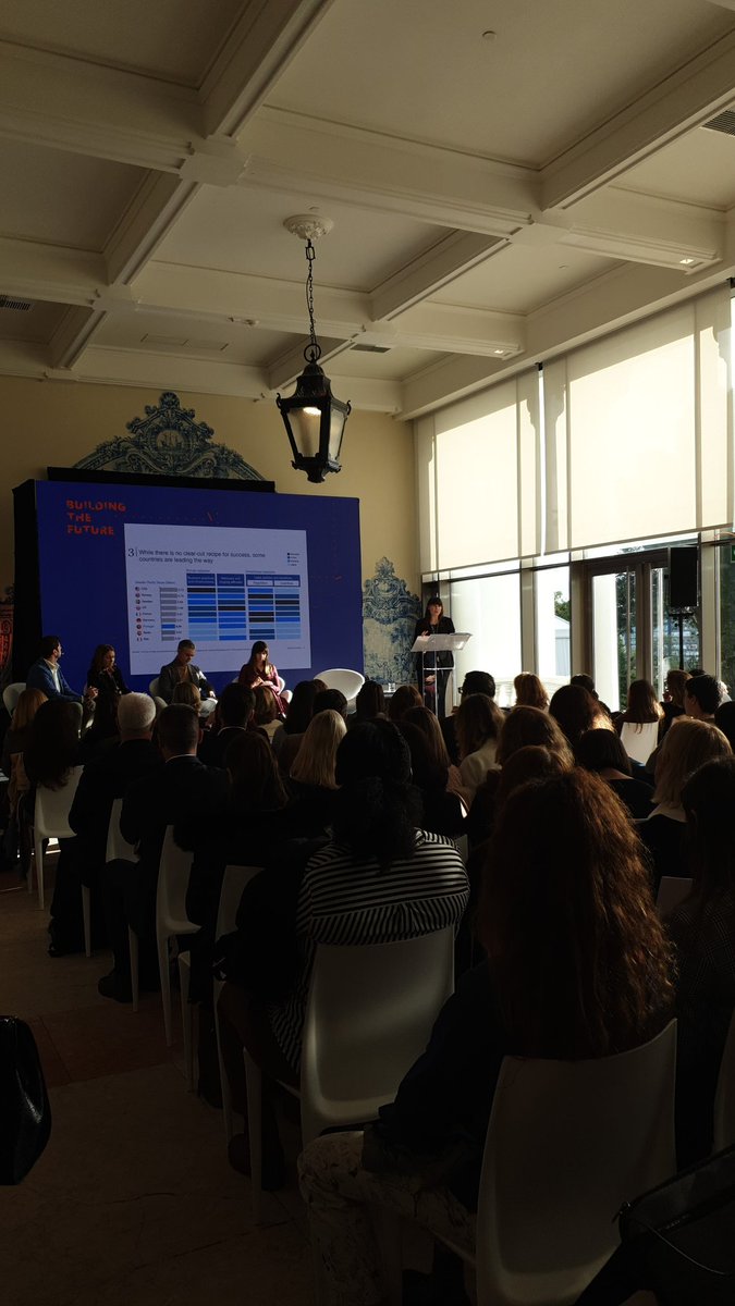 "Uma mulher que sai da faculdade tem 40% menos probabilidade de ser CEO do que um homem. A questão aqui é o porquê" - reflexão sobre as mulheres no poder por Maria João Ribeirinho da <a href="/McKinsey/">McKinsey & Company</a> #BuildingTheFuture2020