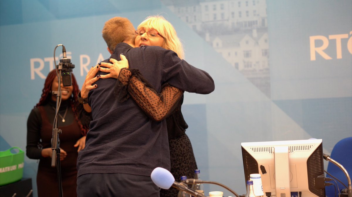 I had a such a nice time performing with @ToluMakay and the <a href="/AGCdublin/">African Gospel Choir Dublin</a> on <a href="/MiriamOCal/">Miriam O'Callaghan</a>’s show on <a href="/RTERadio1/">RTÉ Radio 1</a> 
I can’t wait to share my album with you on April 24th 💓⚡️🌍 #newmusic #newworld