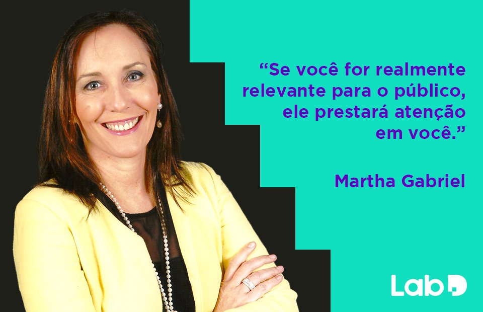 Marketing_LabD's tweet image. #LabD #MarketingDigital #MarthaGabriel #citacao